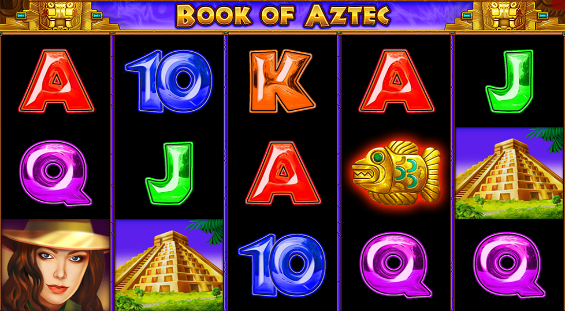 Book of Aztec от Аматик Игровой автомат Book of Aztec