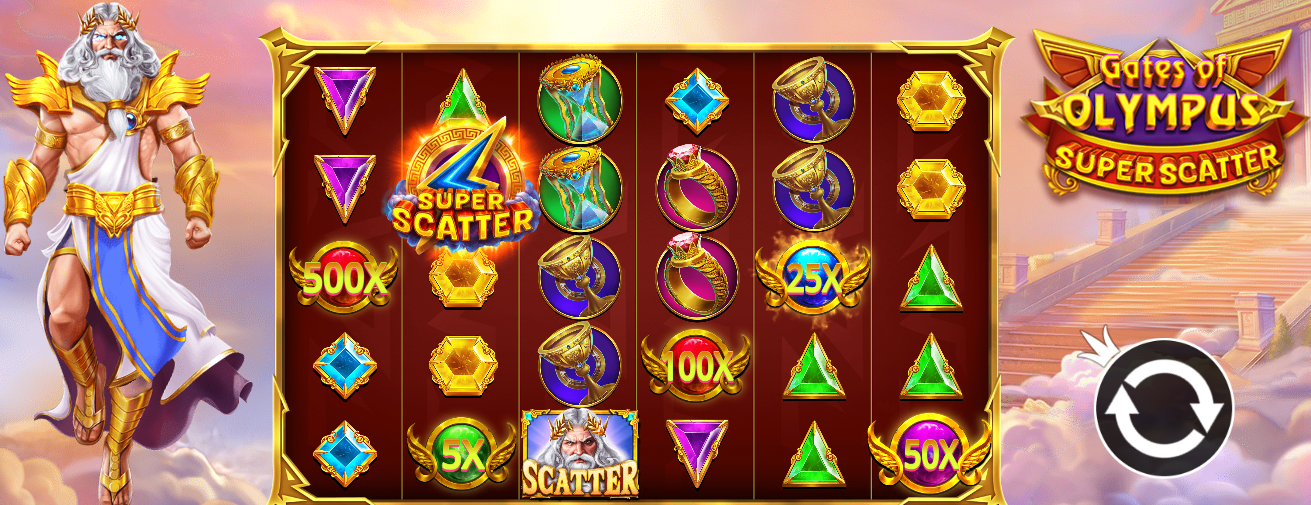 Олимпус Игровой автомат Olympus Super Scatter